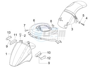 Fly 50 4t (USA) drawing Wheel housing - Mudguard