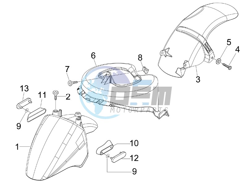 Wheel housing - Mudguard