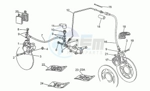 V 50 500 PA PA drawing Brake caliper