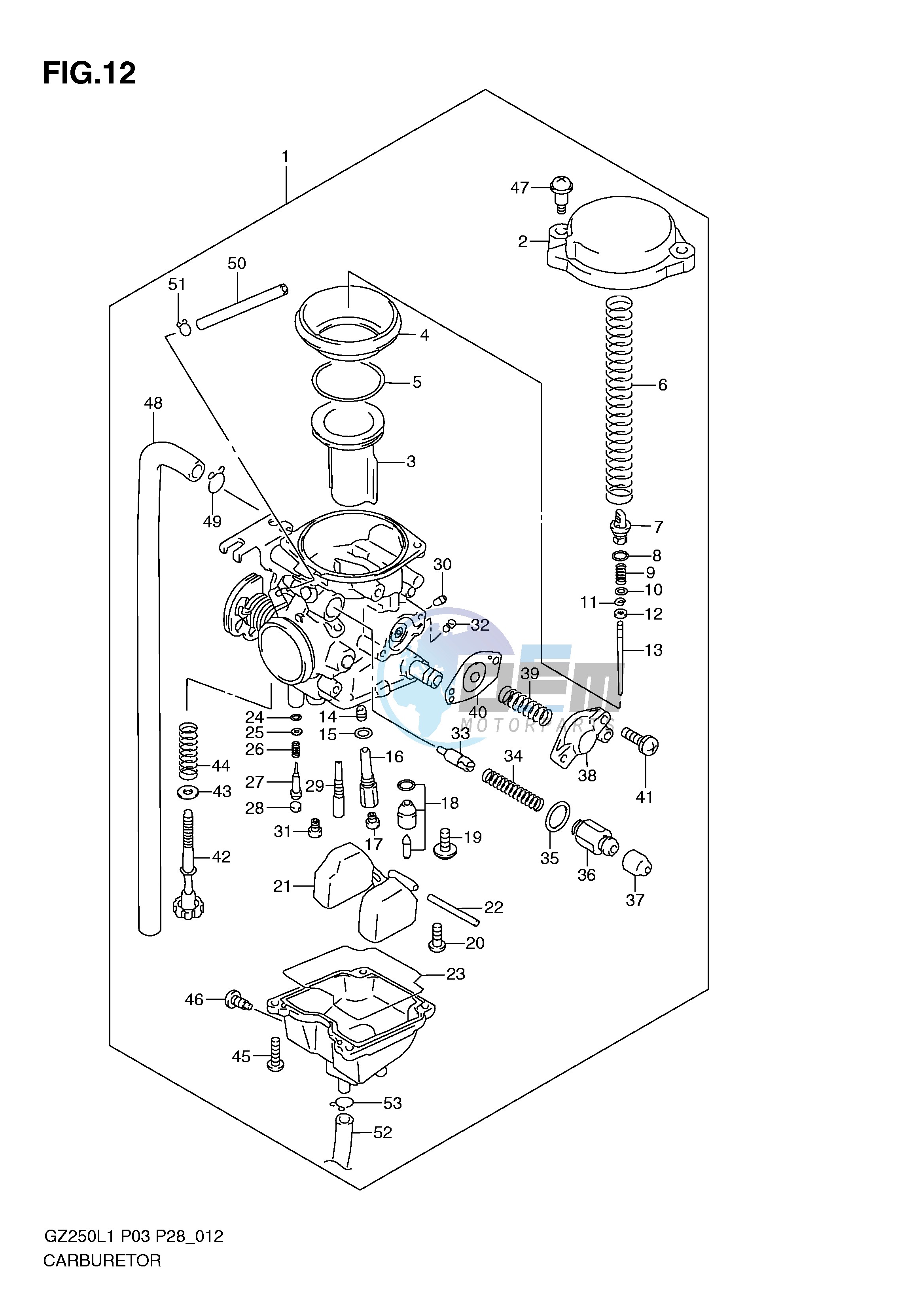 CARBURETOR (P28)