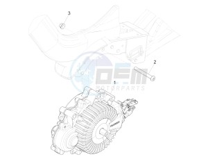 Wi-Bike Uni Mech Comfort 0 drawing Engine, assembly