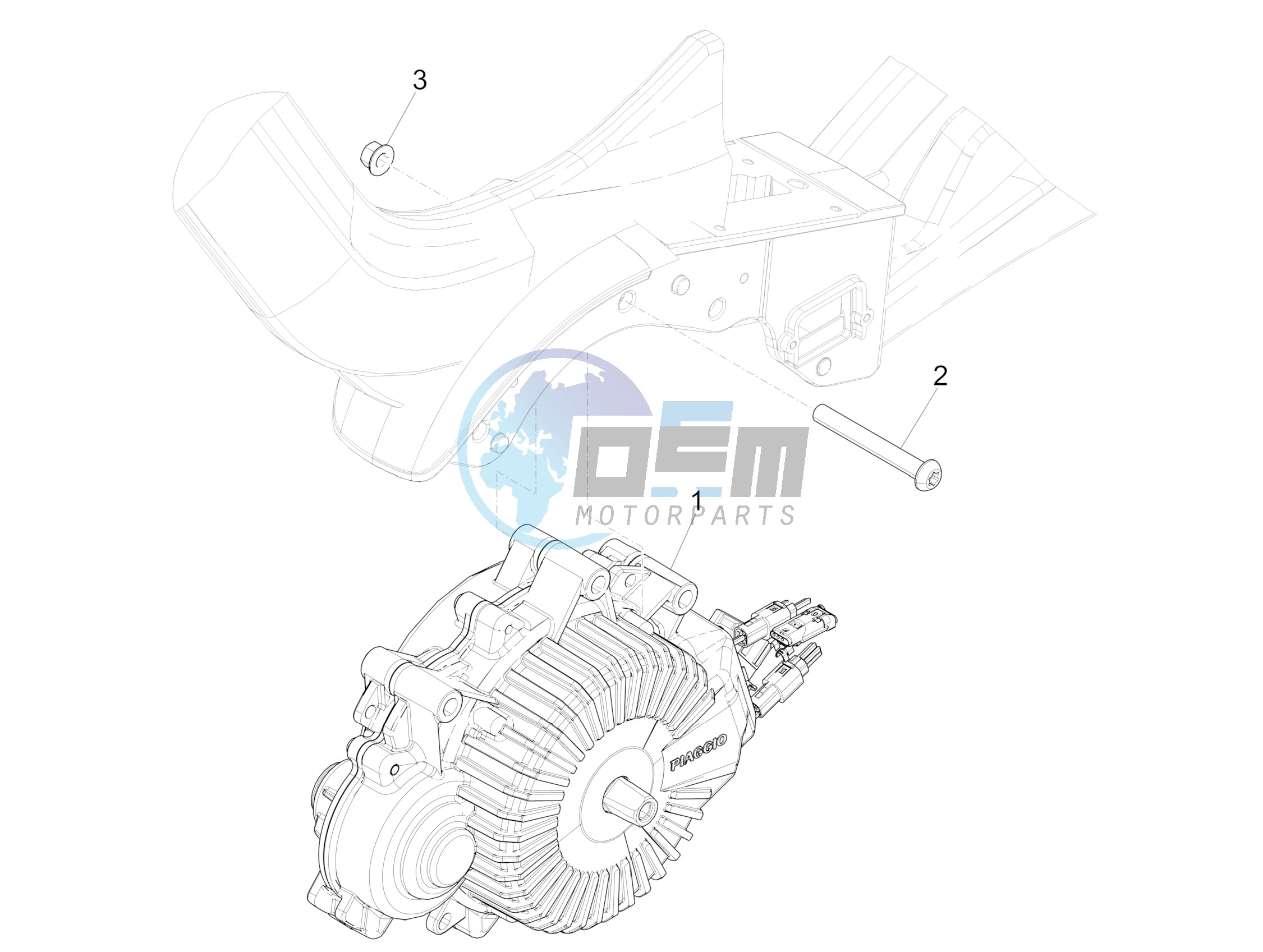 Engine, assembly