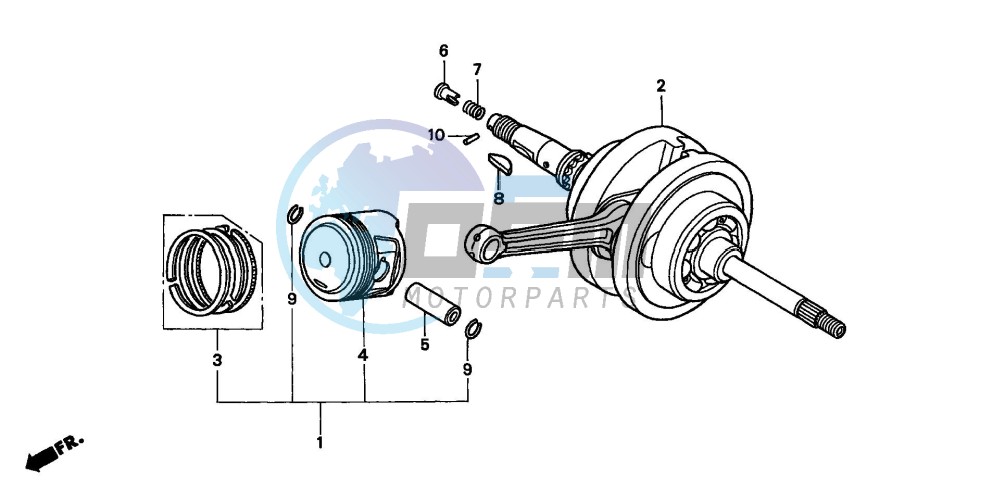 CRANKSHAFT/PISTON