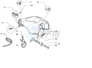 ET2 iniezione 50 drawing Handlebar switches