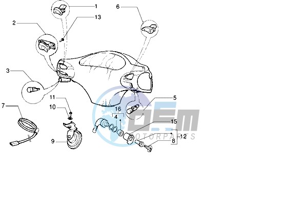 Handlebar switches