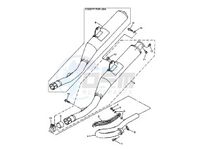 WR F 250 drawing EXHAUST