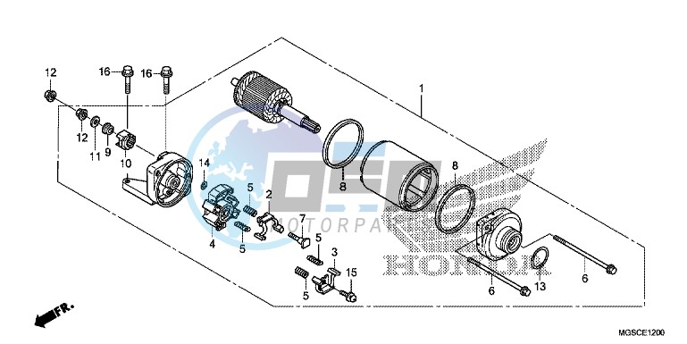 STARTING MOTOR