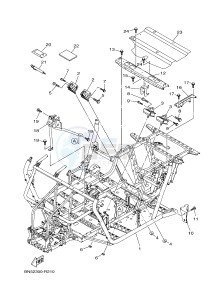 YXE700ES YXE70WPSG WOLVERINE R-SPEC EPS SE (BN52) drawing FRAME