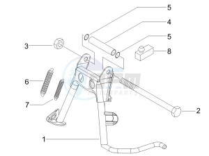 LX 150 4T USA drawing Stand