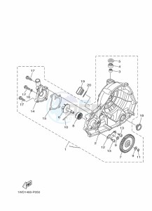 MT-25 MTN250-A (B2E2) drawing WATER PUMP