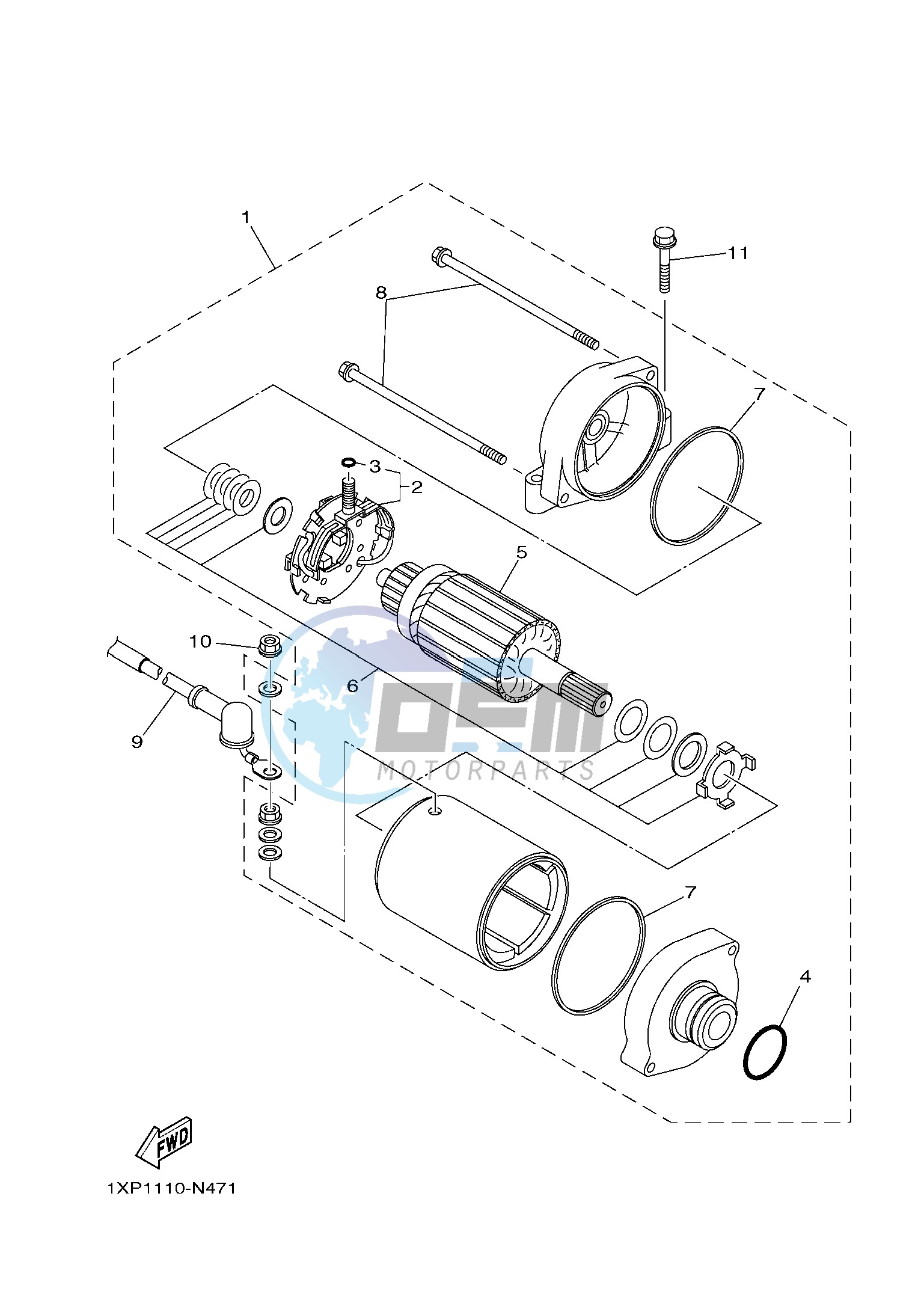 STARTING MOTOR