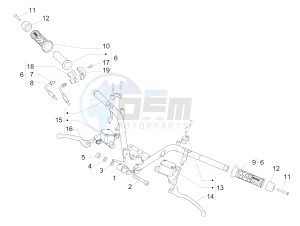 MP3 500 Sport Business ABS (NAFTA) drawing Handlebars - Master cil.