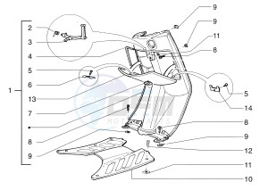 Sfera 125cc drawing Top box