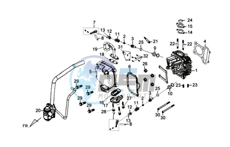 CYLINDER HEAD CPL