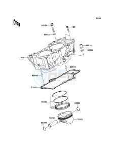 VERSYS KLE650B9F GB XX (EU ME A(FRICA) drawing Cylinder/Piston(s)