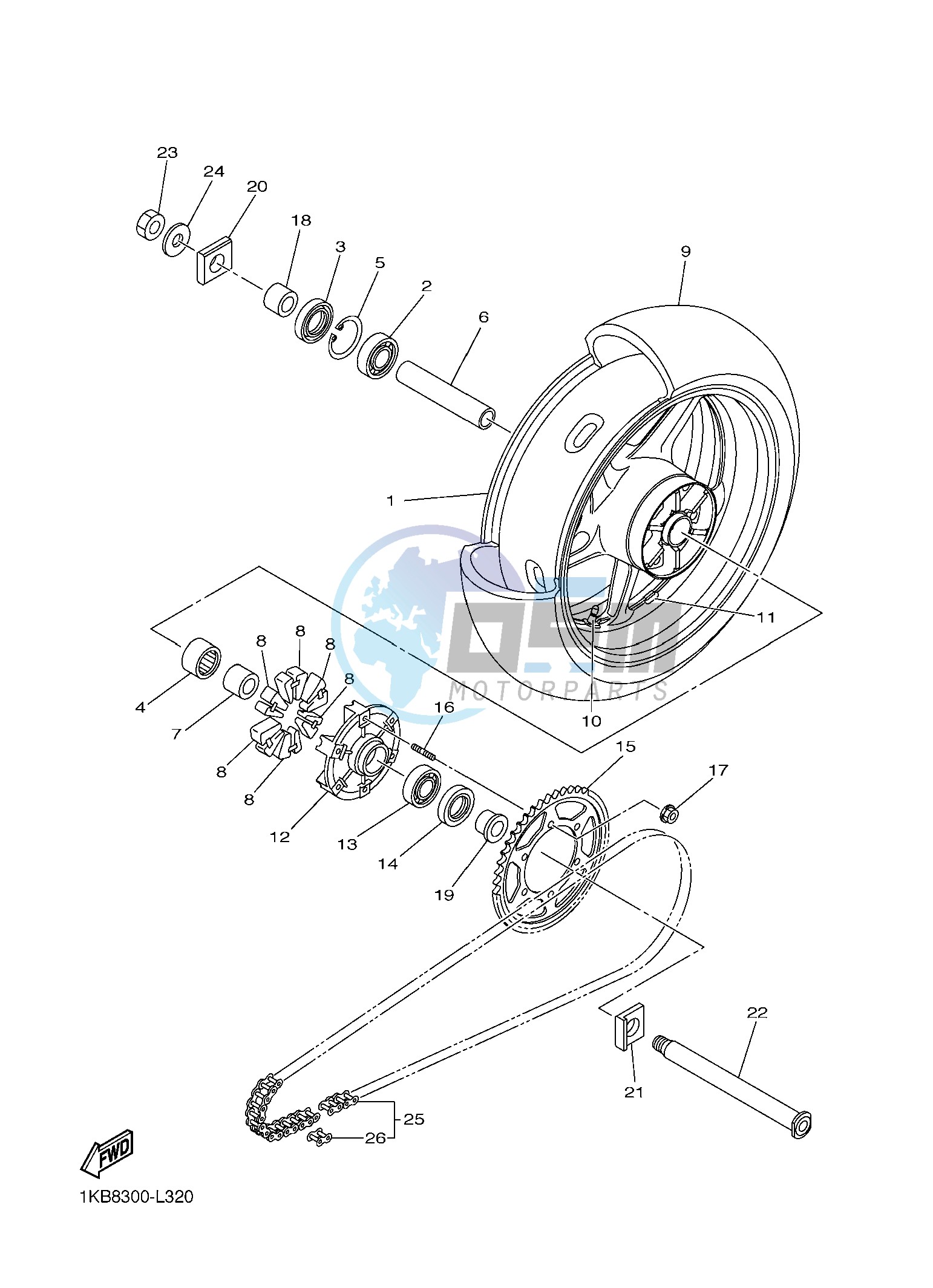 REAR WHEEL