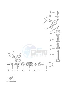 TT-R125 TT-R125LWE (2PT3) drawing VALVE