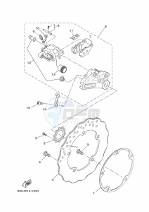 XTZ690 TENERE 700 (BHLA) drawing REAR BRAKE CALIPER