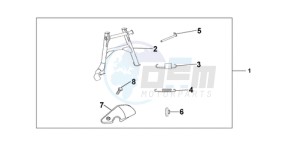 CBF1000A UK - (E / MKH) drawing MAIN STAND