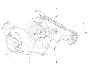 LX 125 4T 3V ie Vietnam drawing Handlebars coverages