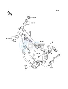 KX65 KX65-A6 EU drawing Frame