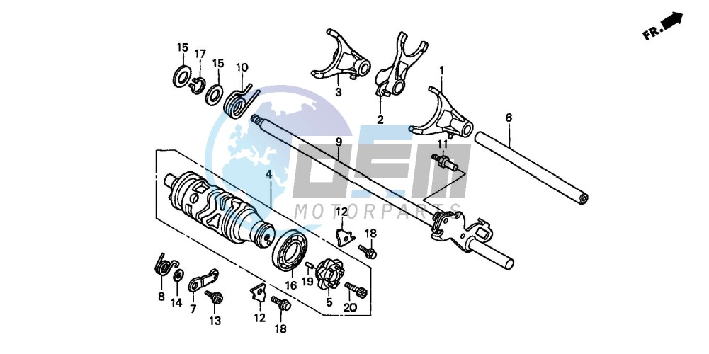 GEARSHIFT DRUM