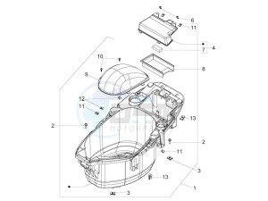 Zip 50 2T drawing Helmet huosing - Undersaddle