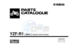 YZF-R1 998 R1 (BX41) drawing .1-Front-Page