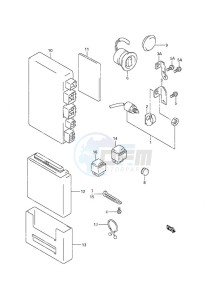 DF 40 drawing Engine Control Unit