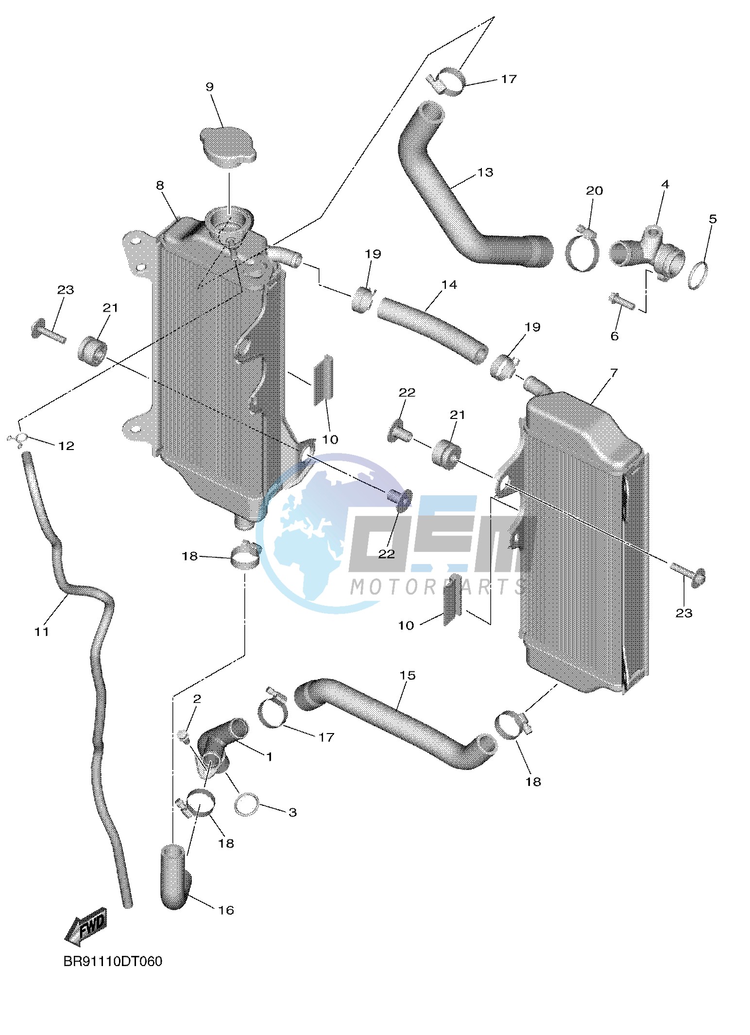 RADIATOR & HOSE