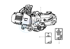 Liberty 4T RST 50 drawing Engine