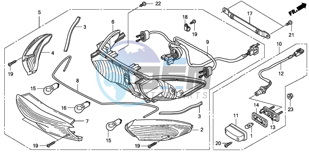 REAR COMBINATION LIGHT