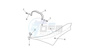 RXV-SXV 450-550 drawing Saddle