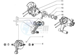 PX 125 2T NOABS E3 (EMEA, APAC) drawing Crankshaft