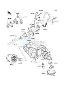 VERSYS KLE650CEF XX (EU ME A(FRICA) drawing Oil Pump