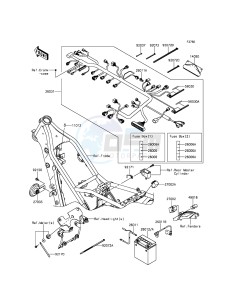 KLX250 KLX250SFF XX (EU ME A(FRICA) drawing Chassis Electrical Equipment