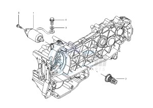 X8 200 drawing Starting motor