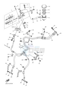 YZF-R1M 998 R5 (2KSF) drawing FRONT MASTER CYLINDER