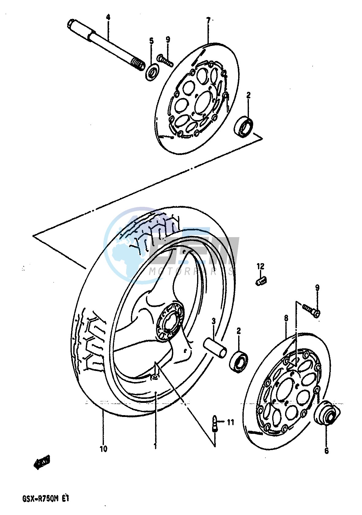 FRONT WHEEL