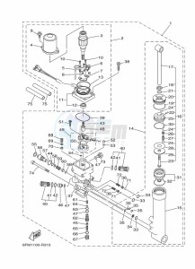 F25GETL drawing POWER-TILT-ASSEMBLY