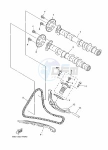 MT-09 MTN850-A (BS2G) drawing CAMSHAFT & CHAIN