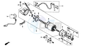 SLR650 drawing STARTING MOTOR