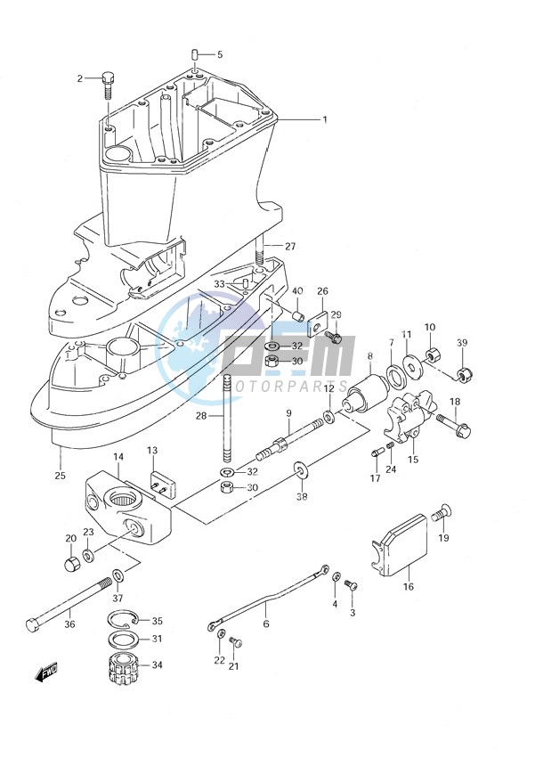 Driveshaft Housing