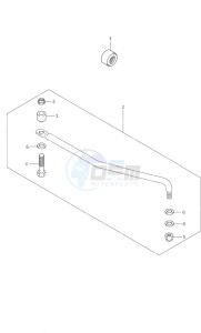 DF 9.9 drawing Drag Link w/Remote Control