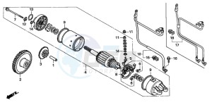 FES250 FORESIGHT drawing STARTING MOTOR