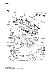 VZ1600 (E19) drawing CHASSIS ELECTRICAL EQUIPMENT