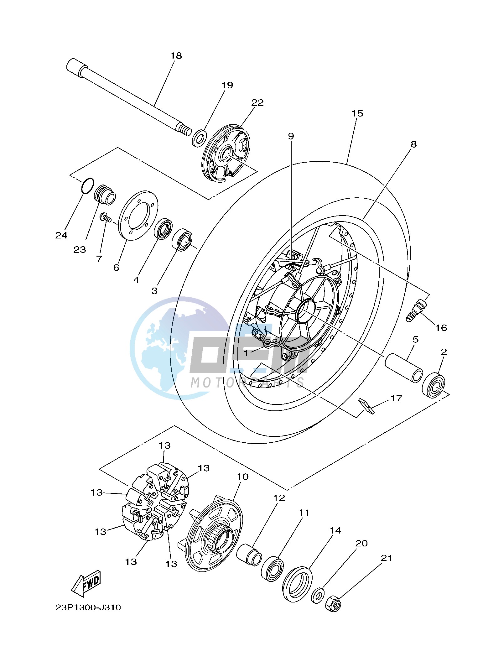 REAR WHEEL