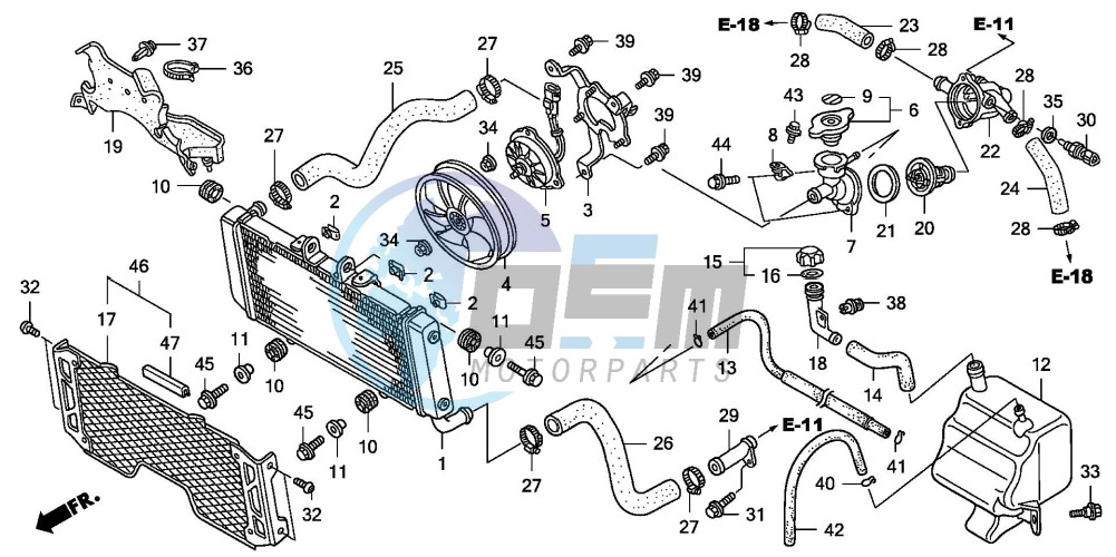 RADIATOR (CB1300A/SA)