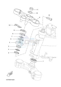 YZF-R125 R125 (5D78 5D78 5D78) drawing STEERING