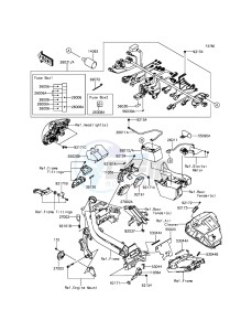 ER-6N ER650EGF XX (EU ME A(FRICA) drawing Chassis Electrical Equipment